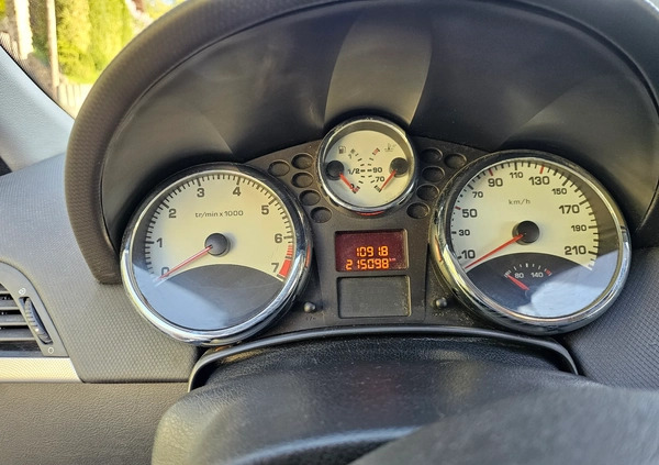 Peugeot 207 cena 5500 przebieg: 215100, rok produkcji 2007 z Skawina małe 191